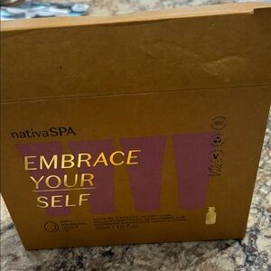 Ativa Embrace Yourself Skincare Moisturizer - Brown and Gold